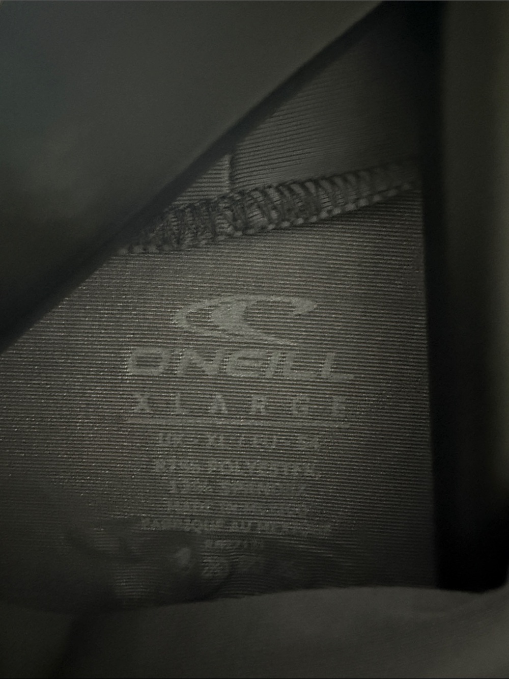O'Neill Basic Skins 50+ L/S Rash ‘Smoke’ - Picture 2 of 6